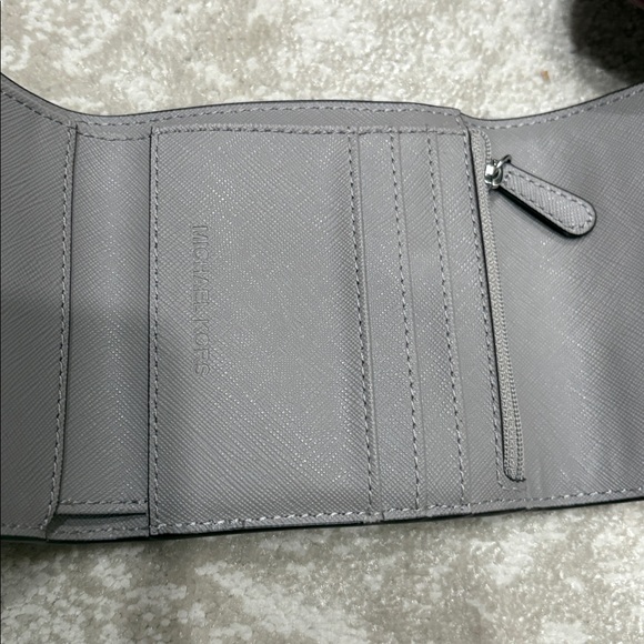 Michael Kors Light Gray Wallet - Picture 4 of 8